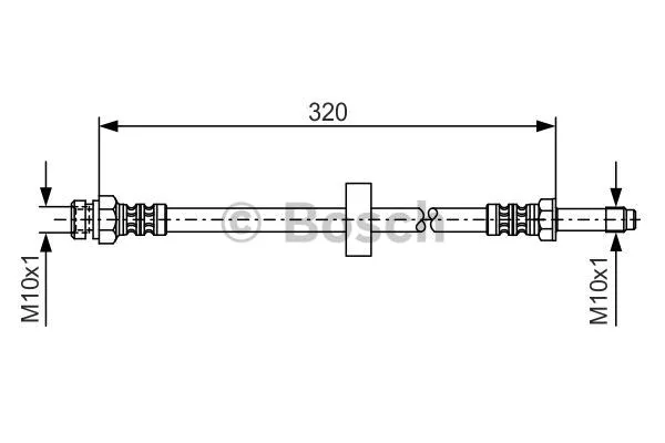 Brake Hose (1 987 476 317)