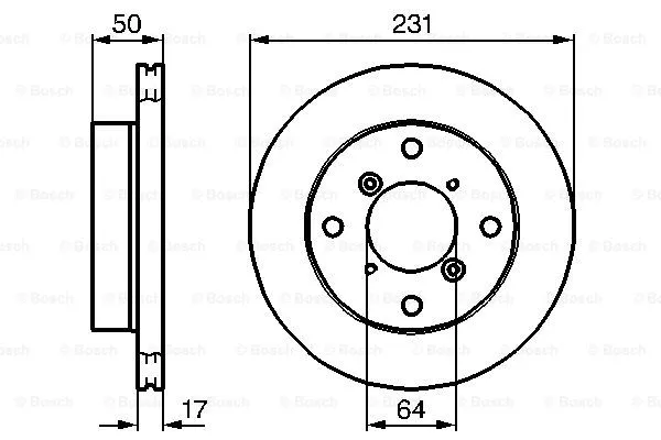 Brake Disc (0 986 478 721)