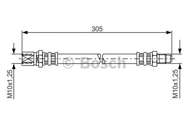 Brake Hose (1 987 476 003)