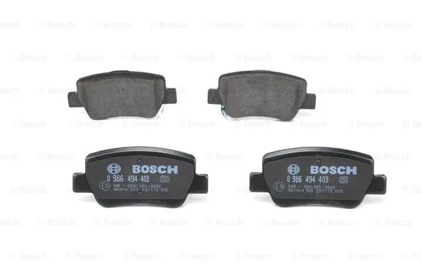 Brake Pad Set, disc brake (0 986 494 403)