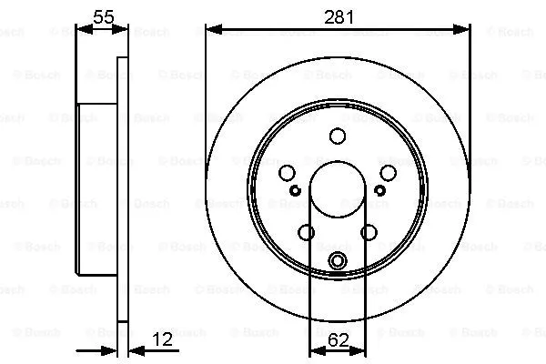 Brake Disc (0 986 479 419)