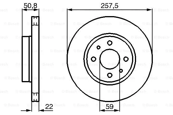 Brake Disc (0 986 478 512)