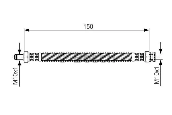 Brake Hose (1 987 476 677)