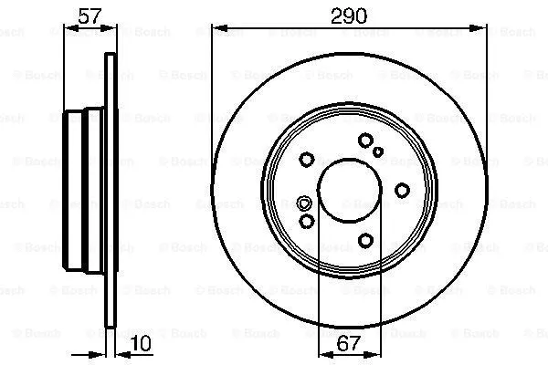 Brake Disc (0 986 478 446)
