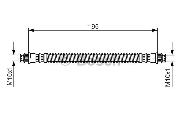 Brake Hose (1 987 476 674)