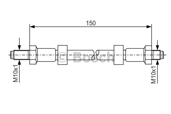 Brake Hose (1 987 476 141)