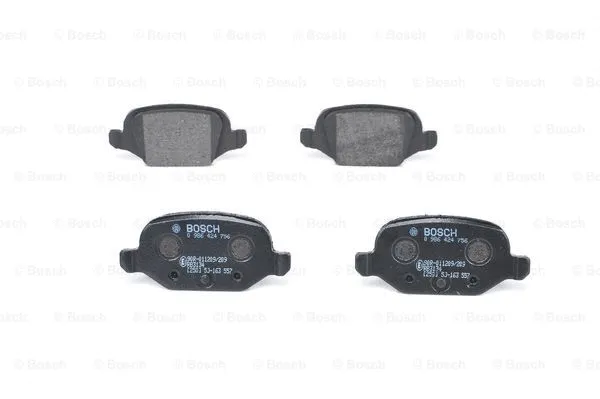 Brake Pad Set, disc brake (0 986 424 756)