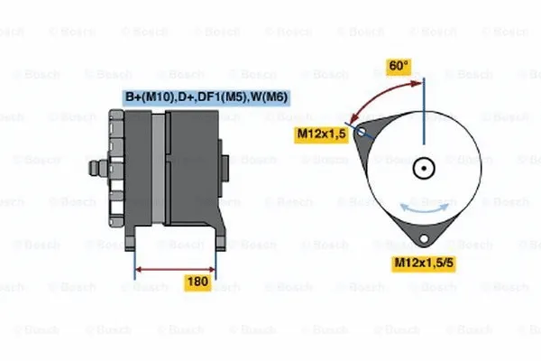 Alternator (0 120 689 547)