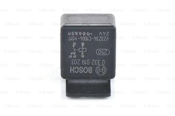 Relay, main current