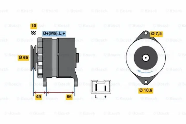 Alternator (0 986 032 310)