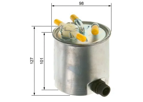 Fuel Filter (0 986 4B2 011)