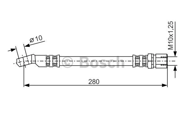Brake Hose (1 987 476 238)