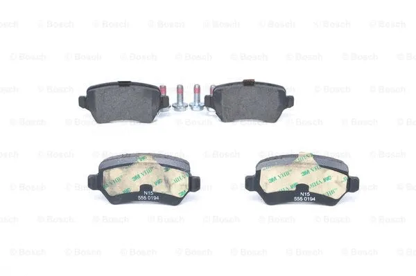 Brake Pad Set, disc brake (0 986 424 646)