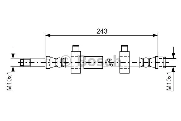 Brake Hose (1 987 476 320)