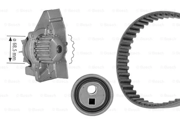 Water Pump & Timing Belt Kit (1 987 946 409)