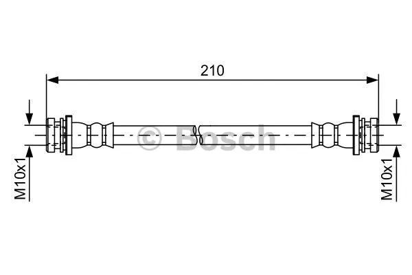 Brake Hose (1 987 481 628)