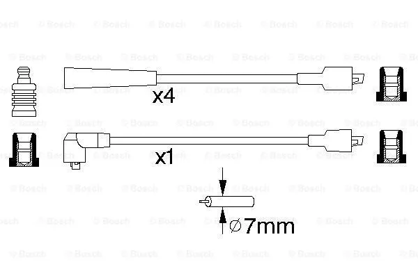 Ignition Cable Kit (0 986 356 874)