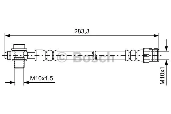 Brake Hose (1 987 481 736)