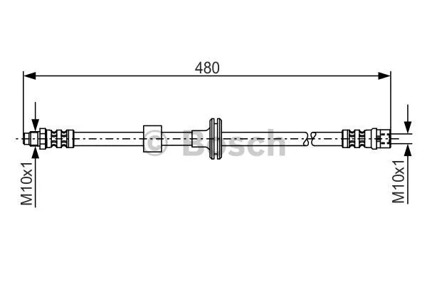 Brake Hose (1 987 476 778)