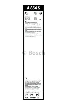 Wiper Blade (3 397 007 854)