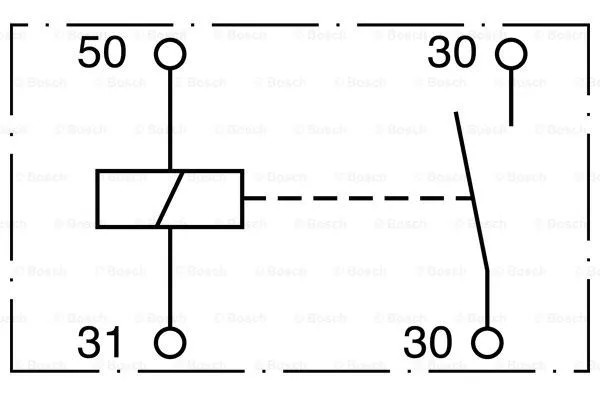 Relay, main current (0 333 009 004)