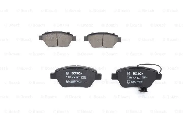Brake Pad Set, disc brake (0 986 424 597)
