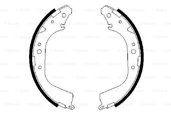 Brake Shoe Set (0 986 487 414)