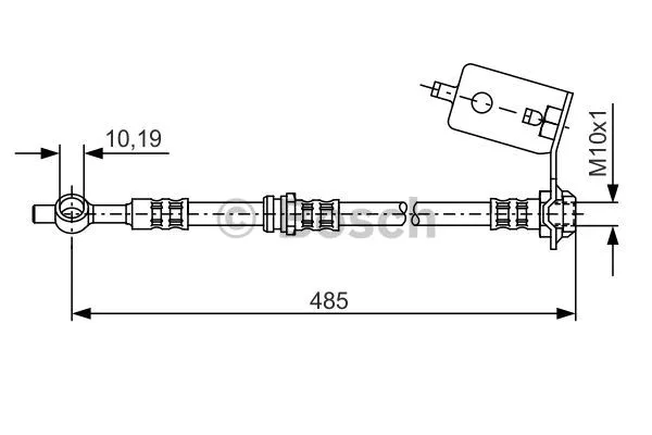 Brake Hose (1 987 481 050)
