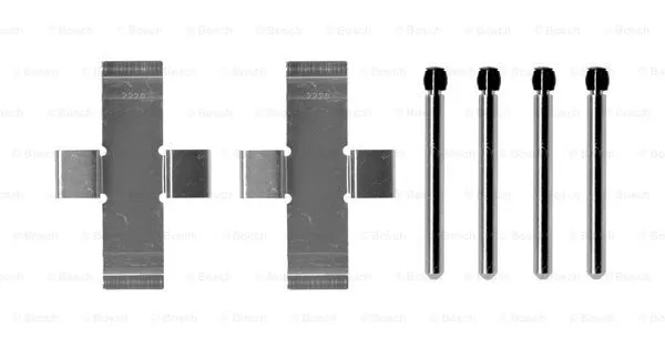 Accessory Kit, disc brake pad (1 987 474 600)