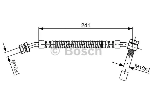 Brake Hose (1 987 481 756)