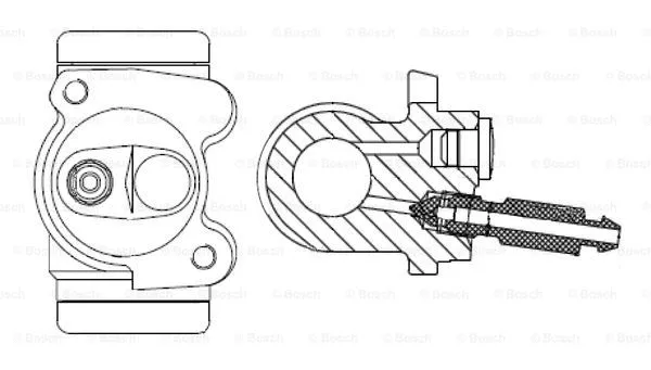 Wheel Brake Cylinder (F 026 002 363)