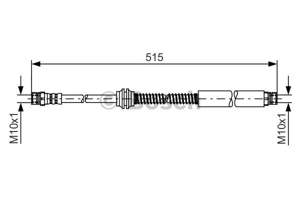 Brake Hose (1 987 481 447)