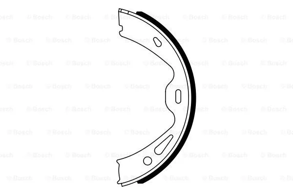 Brake Shoe Set, parking brake (0 986 487 944)