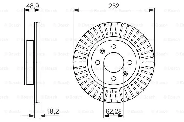 Brake Disc (0 986 479 770)
