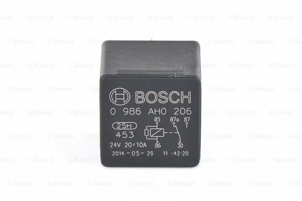Relay, main current