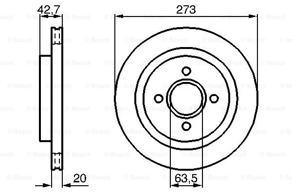 Brake Disc (0 986 478 816)