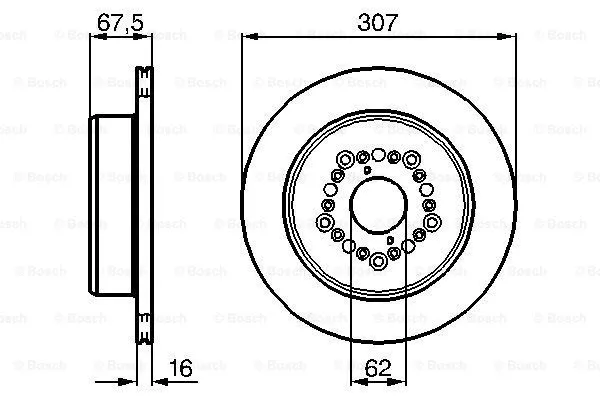 Brake Disc (0 986 479 023)