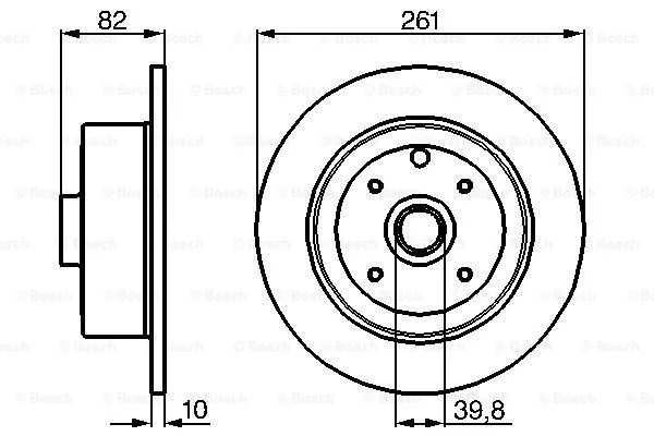Brake Disc (0 986 478 328)
