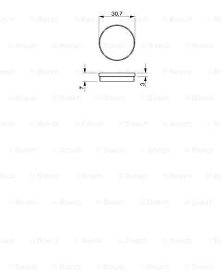 Brake Pad Set, disc parking brake (0 986 462 850)