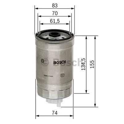 Fuel Filter (1 457 434 105)