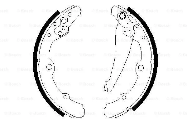 Brake Shoe Set (0 986 487 276)