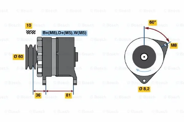 Alternator (0 120 469 899)