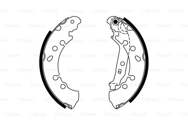 Brake Shoe Set (0 986 487 759)