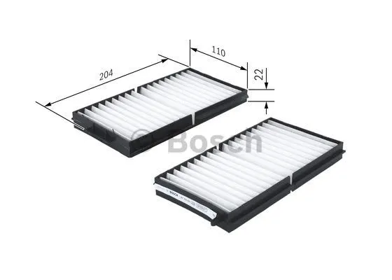 Filter, cabin air (1 987 435 084)