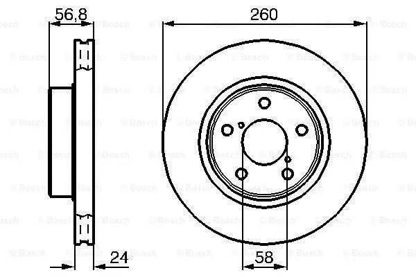 Brake Disc (0 986 478 293)