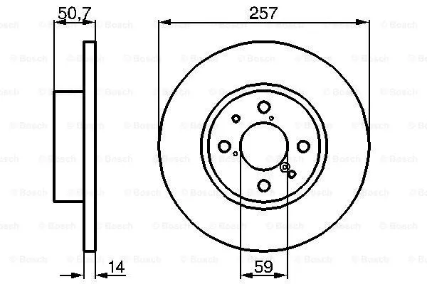 Brake Disc (0 986 478 517)