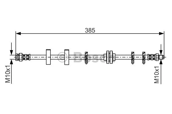 Brake Hose (1 987 476 438)