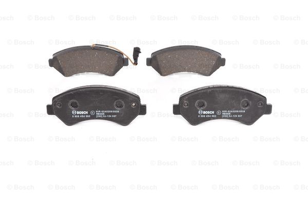 Brake Pad Set, disc brake (0 986 494 580)
