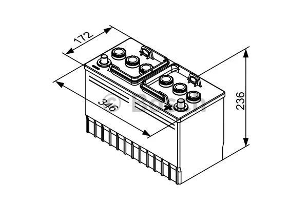 Starter Battery (0 092 T30 300)