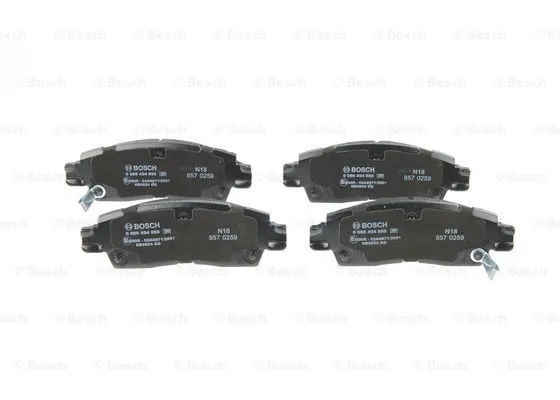 Brake Pad Set, disc brake (0 986 494 858)